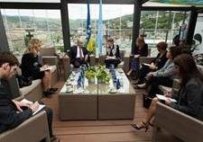 Helen Clark visit to Sarajevo 02M